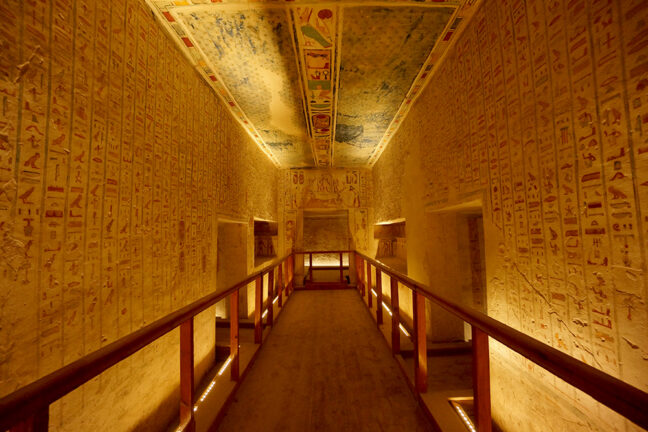 ラムセス4世墓内部