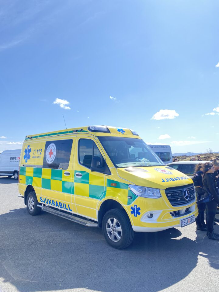 アイスランドの救急車